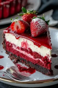 Chese Cake strawberries